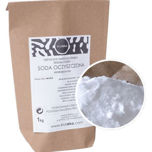 Soda Oczyszczona *Wodorowęglan Sodu Substancja do samodzielnej produkcji środków czystości