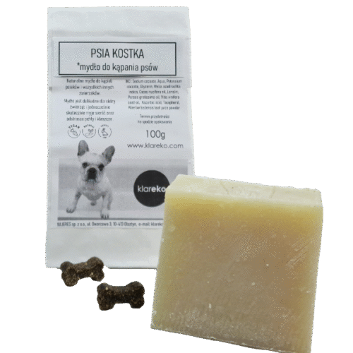 mydło do kapania psów kapiel psów klareko naturalne mydłao